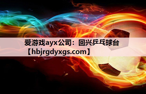 爱游戏ayx公司：回兴乒乓球台